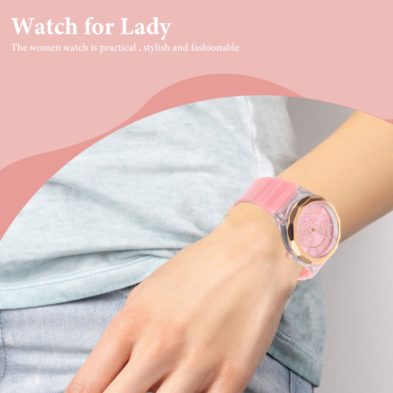 レディース バタフライ クォーツ ウォッチ、高級シリコンバン - Luxury Watch Gift For Her のレビューと価格