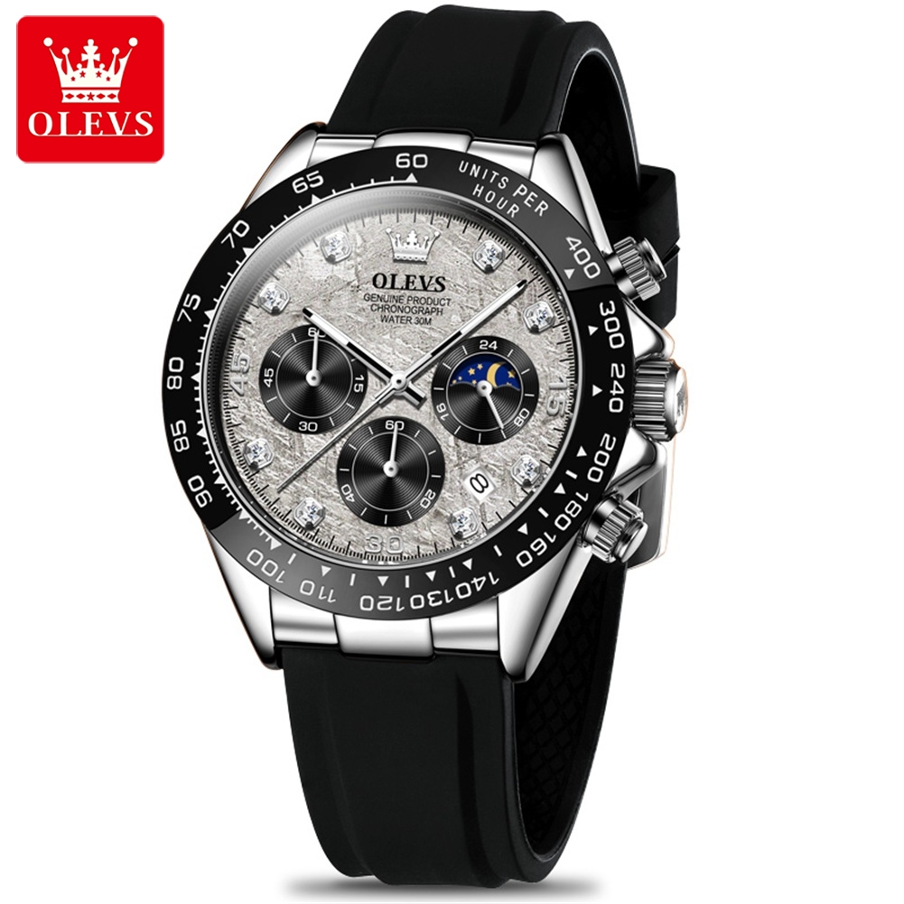OLEVS 2875 クォーツ腕時計 メンズ オリジナル高級 - Luxury Watch Magazine のレビューと価格