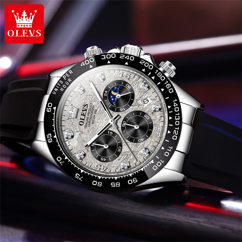 OLEVS 2875 クォーツ腕時計 メンズ オリジナル高級 - Luxury Watch Magazine のレビューと価格