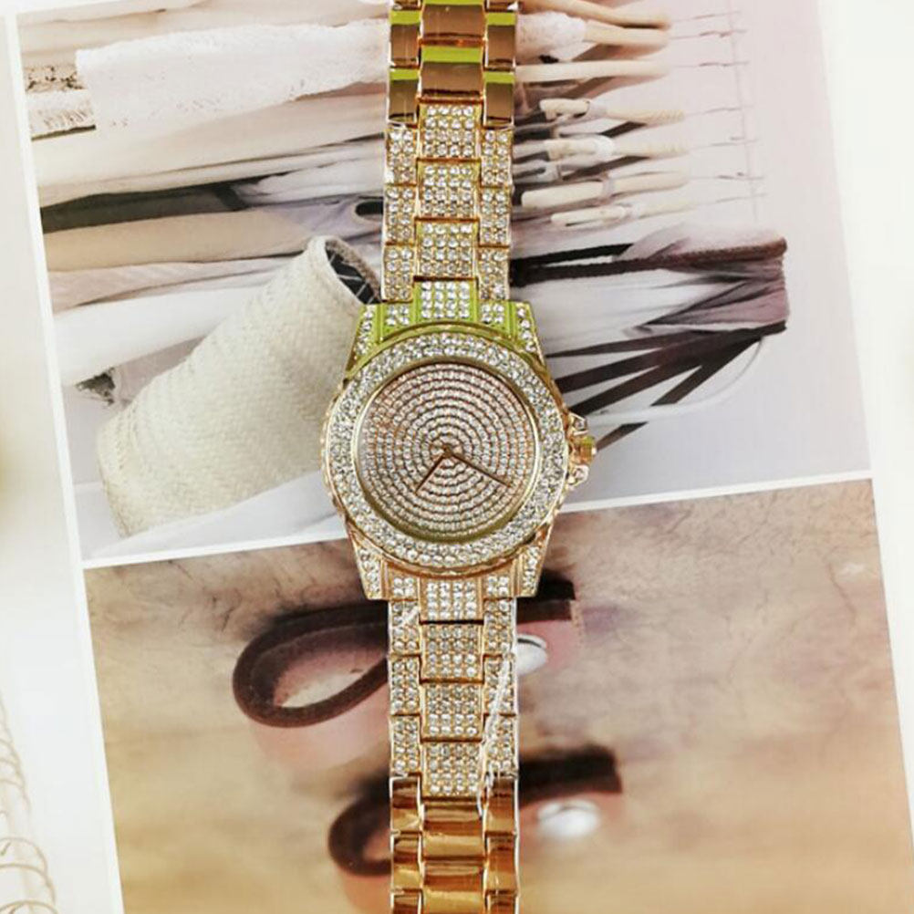 1個入り、ラインストーンがあしらわれた女性用腕時計。スタイリ - Luxury Watch Gift For Her のレビューと価格