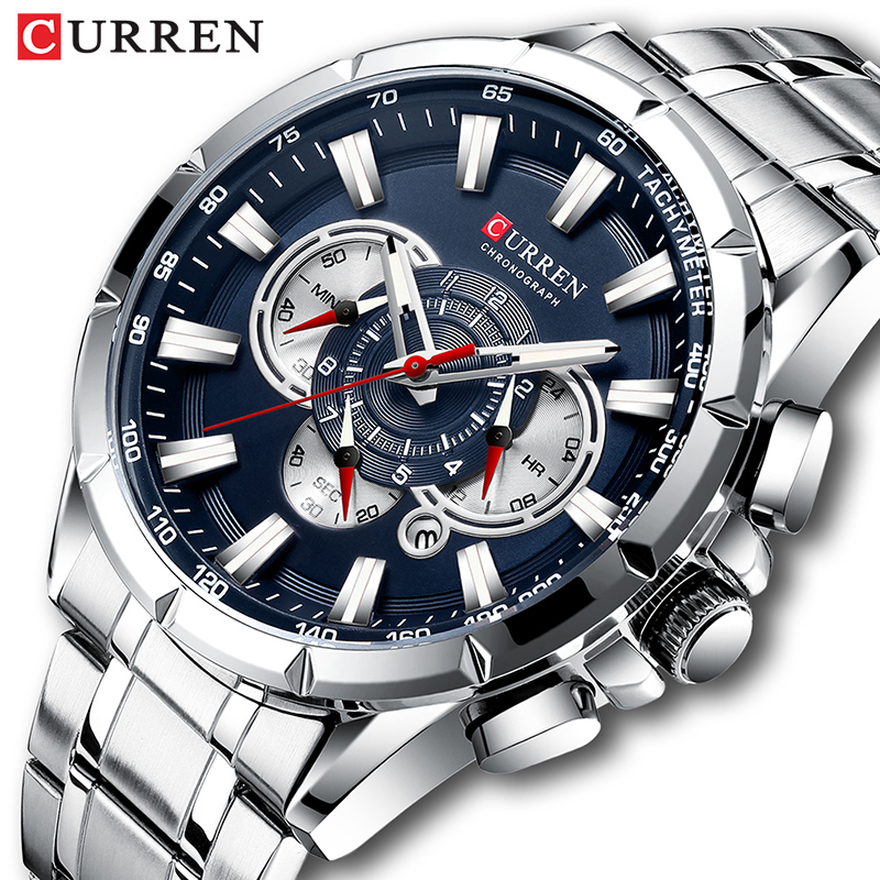 カレン-男性用腕時計,防水,ミリタリー,ステンレススチール, - Luxury Watch Magazine のレビューと価格