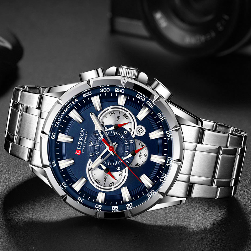 カレン-男性用腕時計,防水,ミリタリー,ステンレススチール, - Luxury Watch Magazine のレビューと価格
