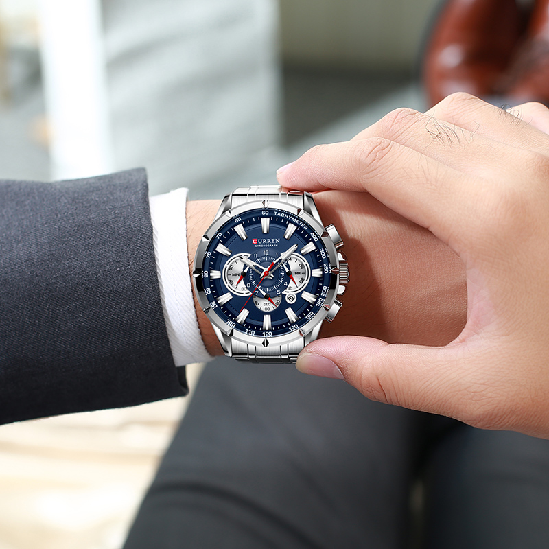 カレン-男性用腕時計,防水,ミリタリー,ステンレススチール, - Luxury Watch Magazine のレビューと価格