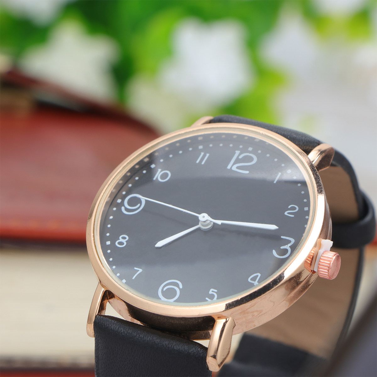 女性向けのクォーツ時計。柔らかいPU素材のバンドを使用した、 - Luxury Watch Gift For Her のレビューと価格