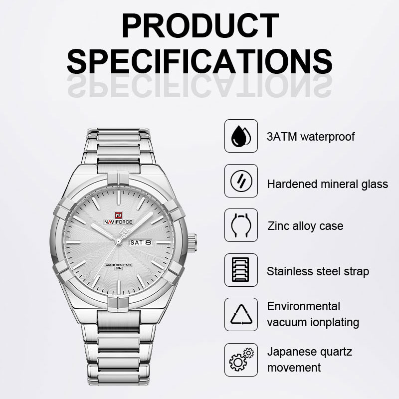 トップブランド NAVIFORCE メンズ腕時計 クォーツ腕 - Luxury Watch Magazine のレビューと価格