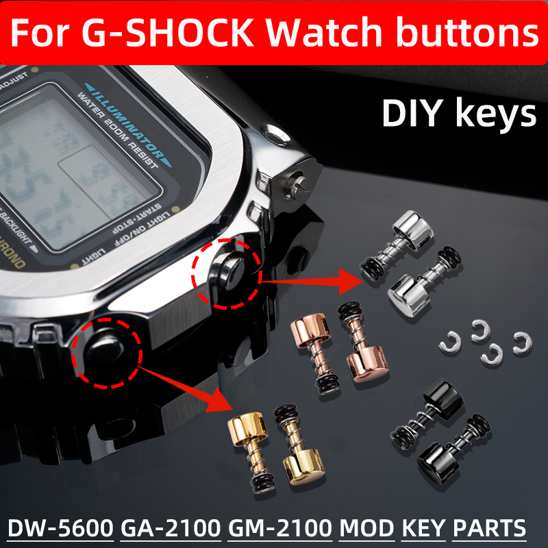 時計クラウンボタンカシオ G-shock DW-5600 G - Casio Watch G-Shock Ga-2100 のレビューと価格