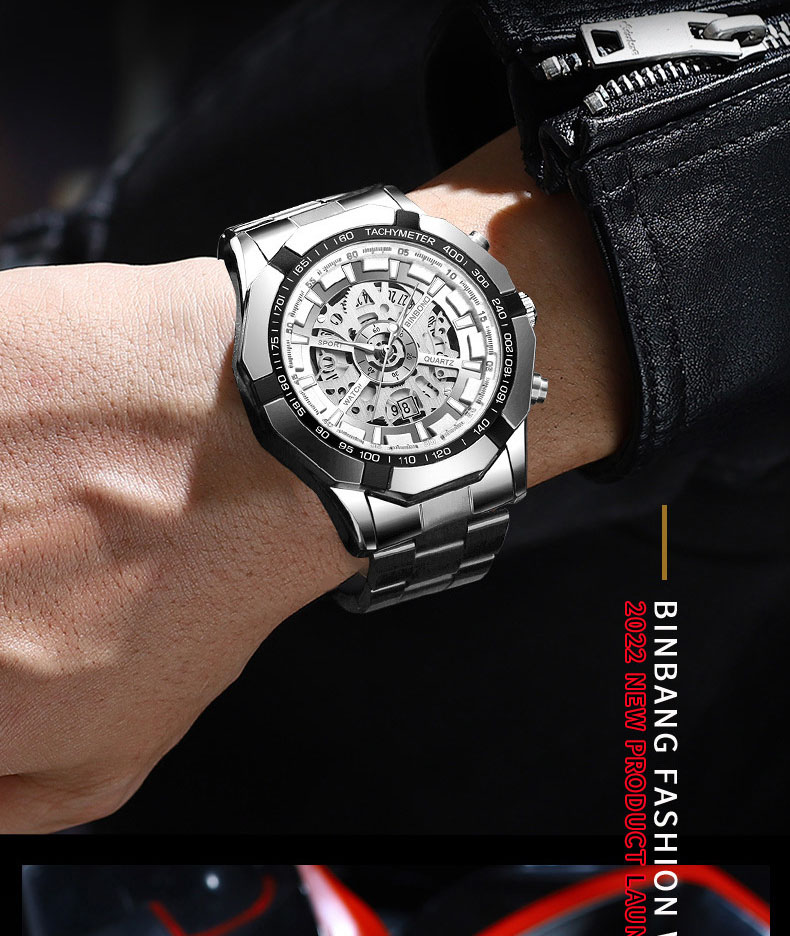 UTHAI メンズ腕時計ライト高級ブランドビジネス中空発光防 - Luxury Watch Magazine のレビューと価格