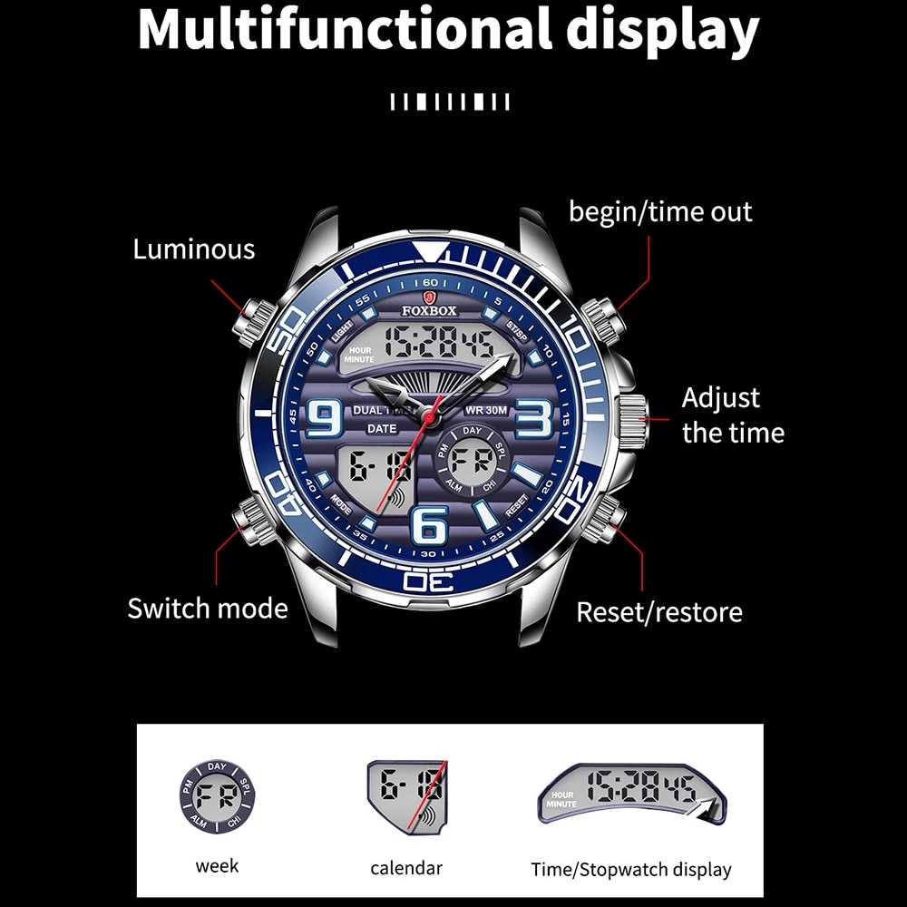 2024トップブランド高級デジタルメンズ時計トップ高級スポー - Luxury Watch Magazine のレビューと価格