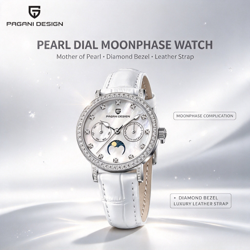 パガーニデザイン PD1789 女性用クォーツ時計。日本製ム - Luxury Watch Top 10 のレビューと価格