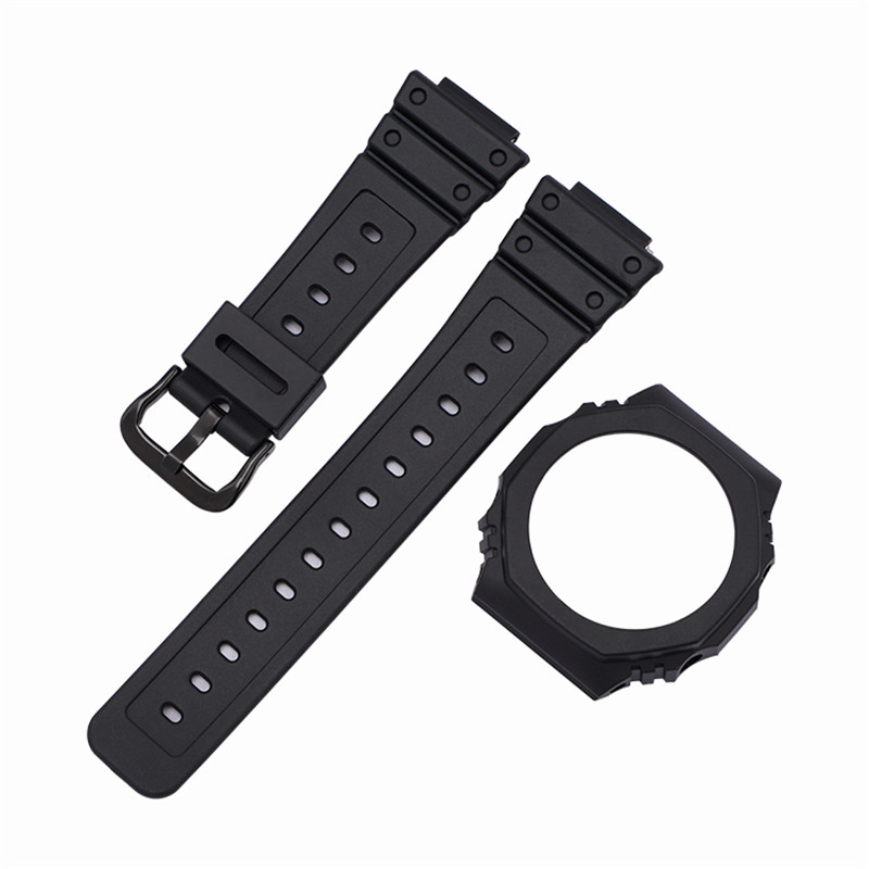 樹脂ストラップ + ケースカシオ G-Shock GA-21 - Casio Watch G-Shock Ga-2100 のレビューと価格